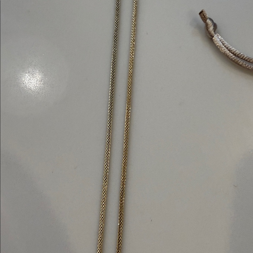 Kendra Scott Iridescent long Green Pendant Necklace with original bag - Picture 8 of 8